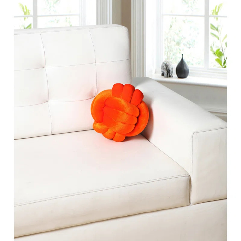 Hyatt Round Velvet Pillow Cover and Insert | Wayfair Professional