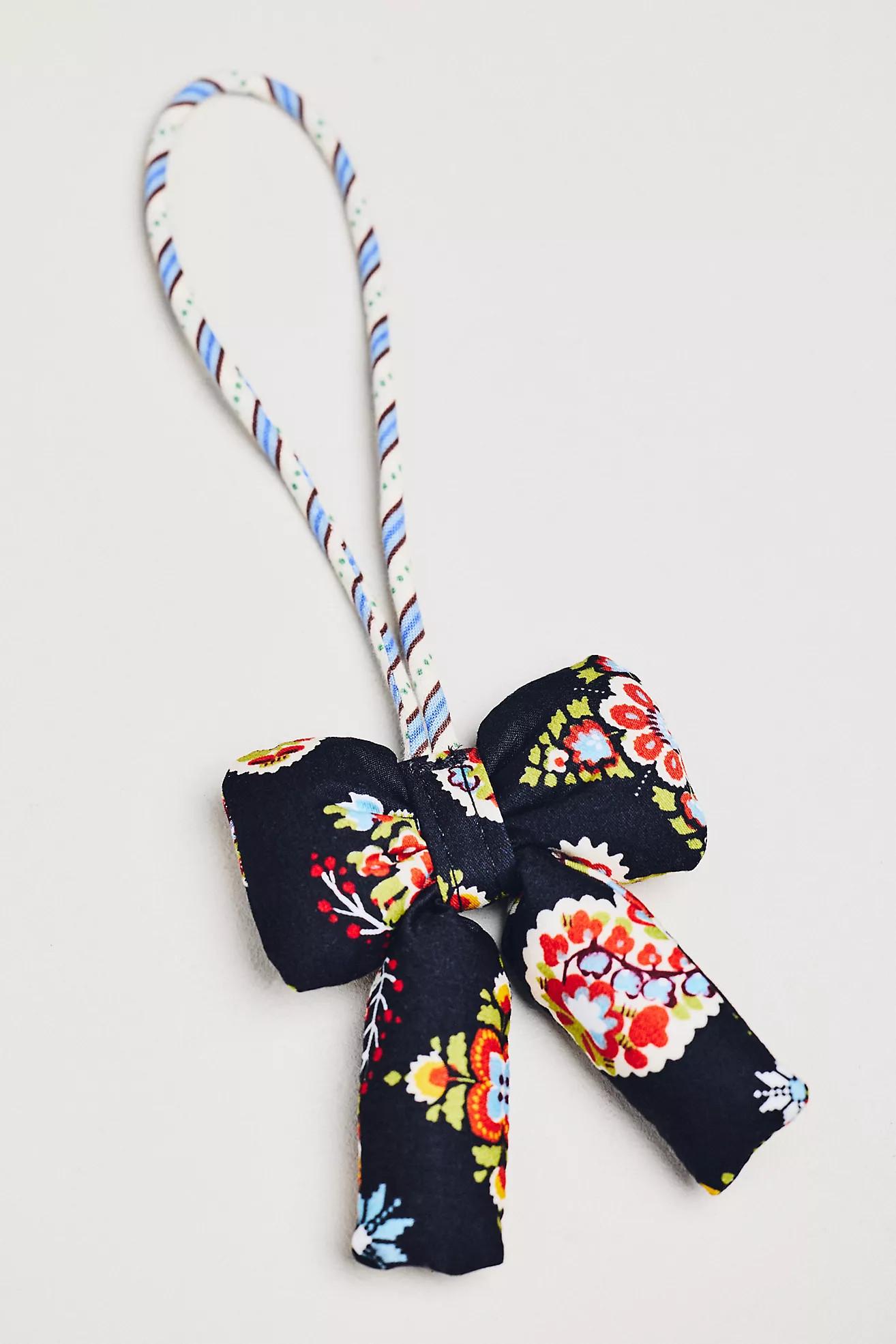 Vera Bradley Plush Puffy Bow-Shaped Bag Charm | Anthropologie (US)