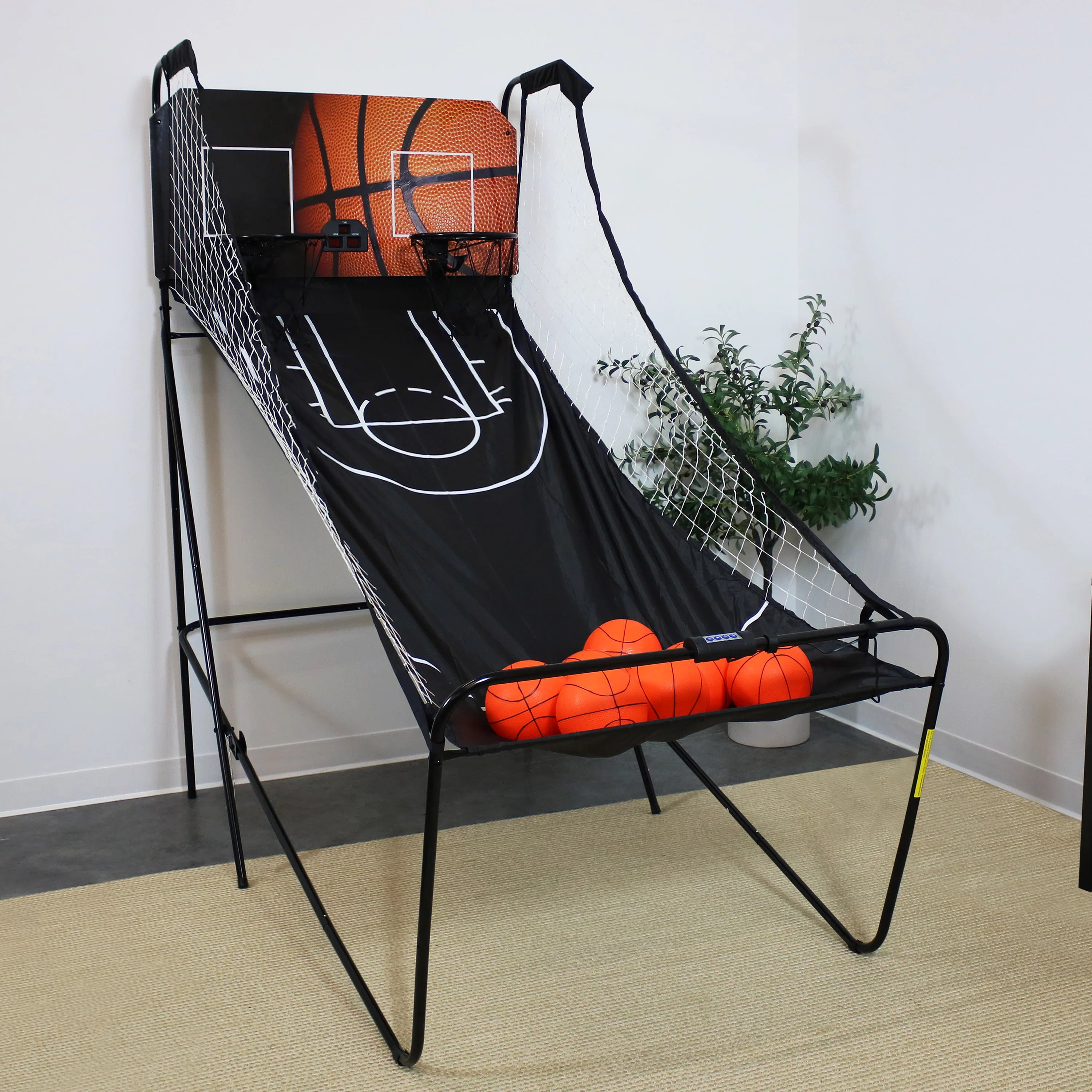 SunnyDaze Decor 2 Player Battery Powered Basketball Arcade Game | Wayfair North America