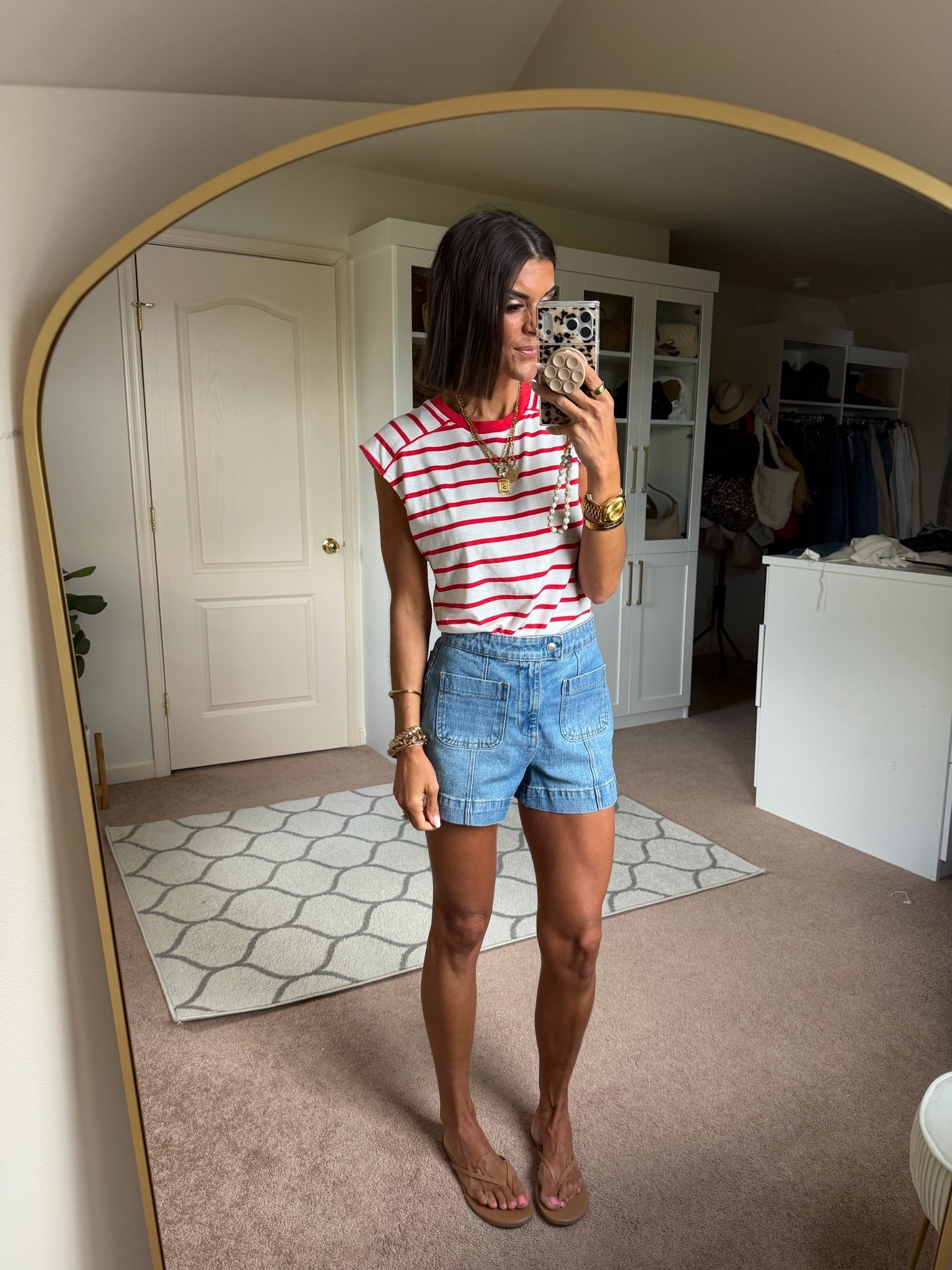 New Walmart shorts! Sized up one in shorts. Size xs in tee- on sale for $5!

#LTKSeasonal #LTKmomlife #LTKootd