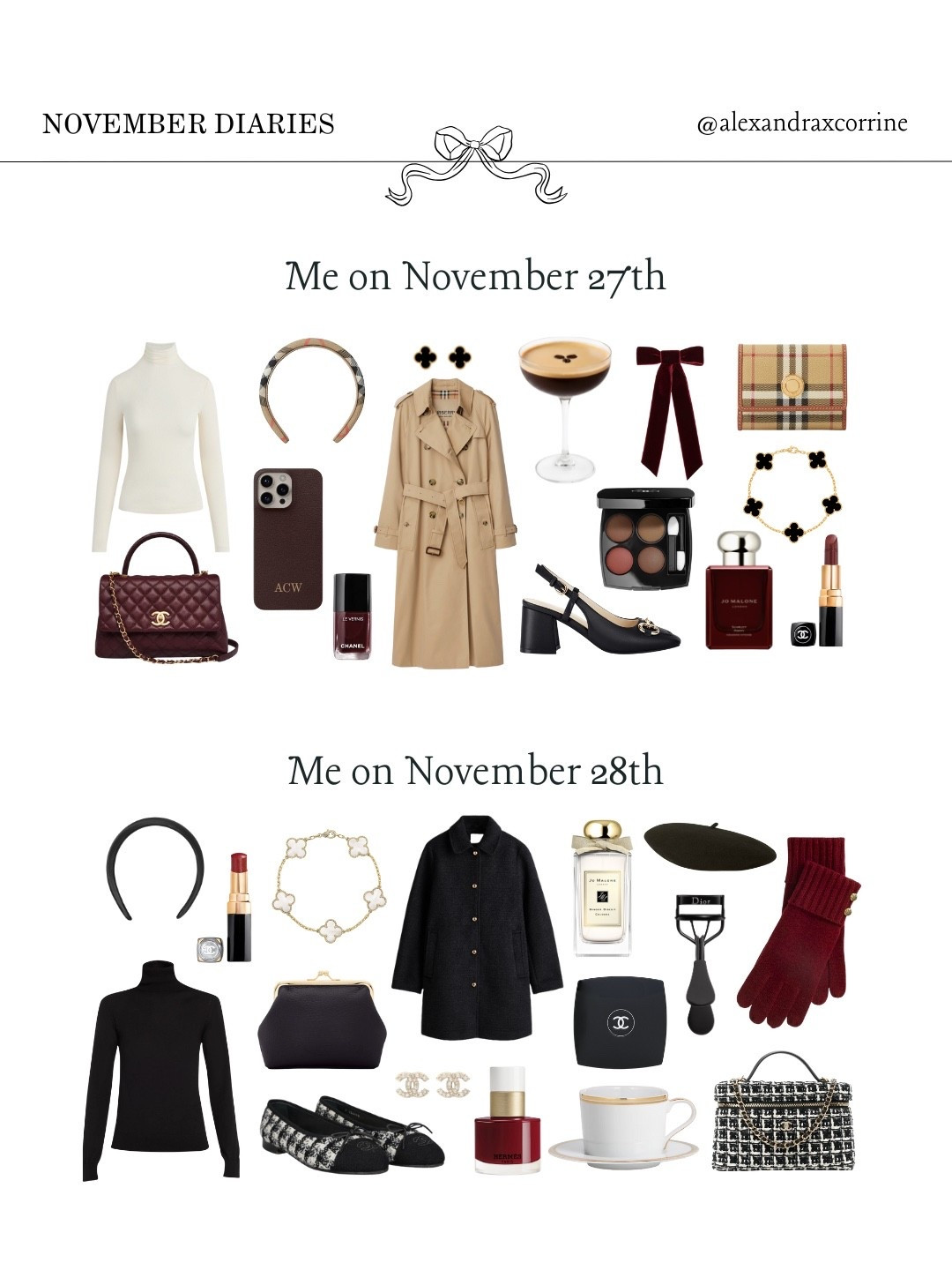 Me on Thanksgiving versus the day after ☕️🧣🌲

#winteraesthetic #christmasseason #holidaystyle #moodboardaesthetic #pinterestinspo 

[ preppy chic holiday season, classic Christmas style, Frank Sinatra winter, Ralph Lauren Christmas, cozy winter aesthetic, Christmas season is here, Pinterest mood board aesthetic ]

#LTKHoliday #LTKSeasonal