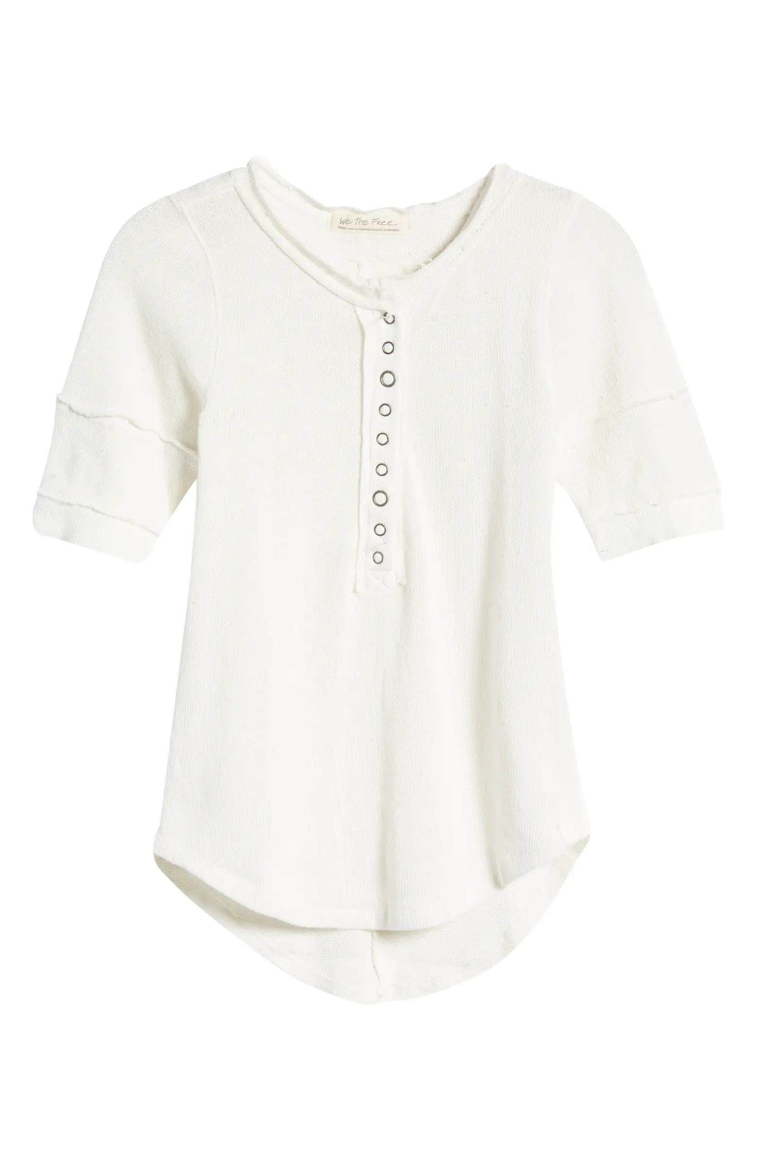 On the Run Cotton Blend Henley | Nordstrom
