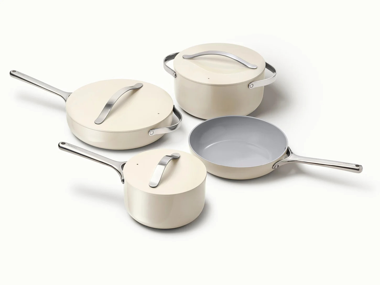 Ceramic Cookware Set | Nonstick Pots & Pans Set | Non-Toxic Cookware | Caraway | Caraway