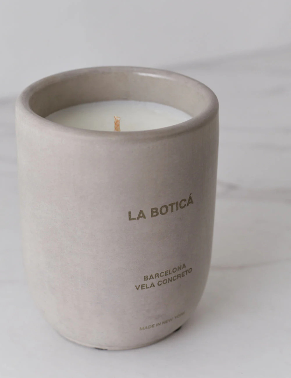 Vela Concreto Candle by La Boticá | Lulu and Georgia 