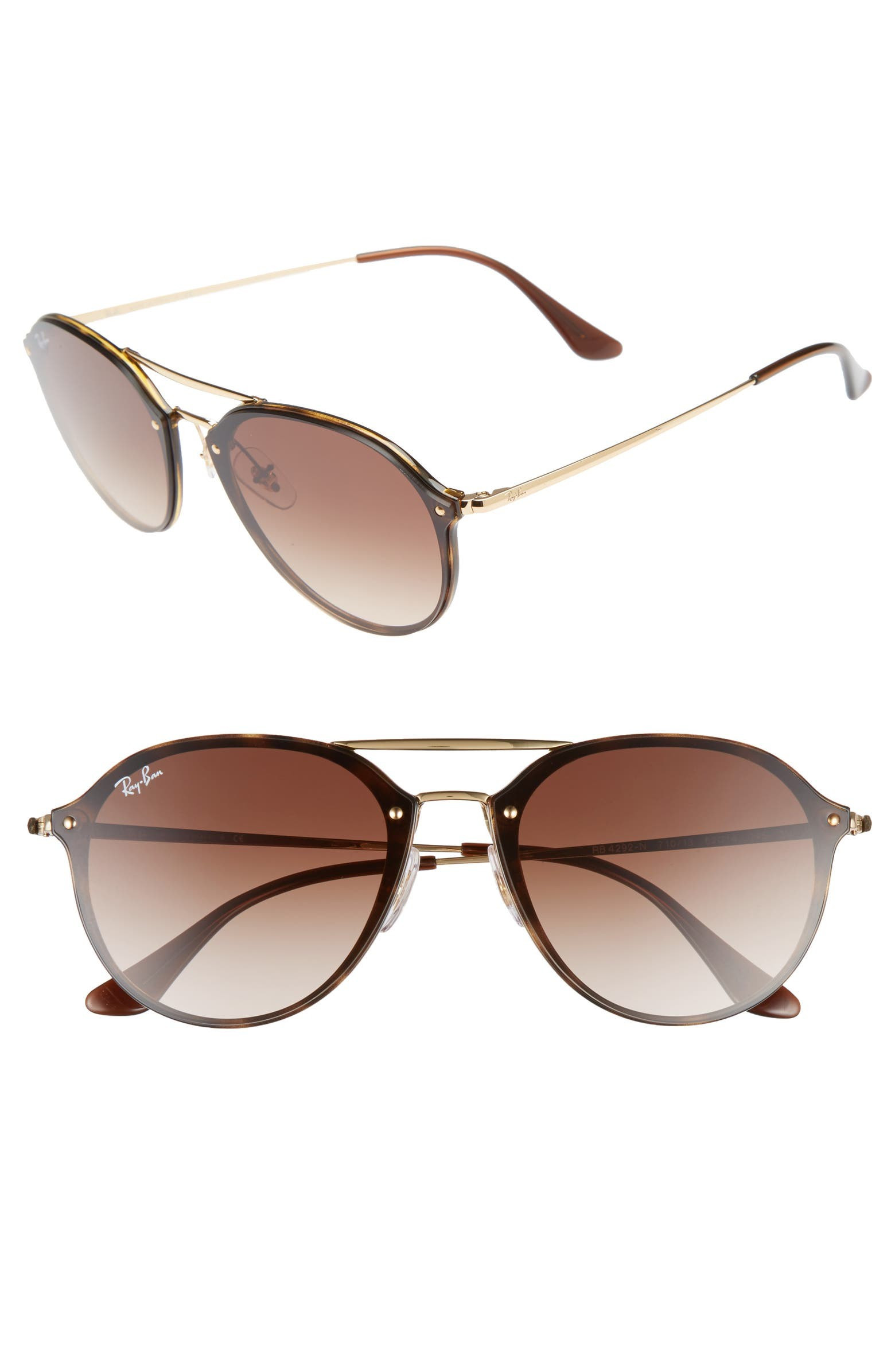 62mm Gradient Lens Aviator Sunglasses | Nordstrom