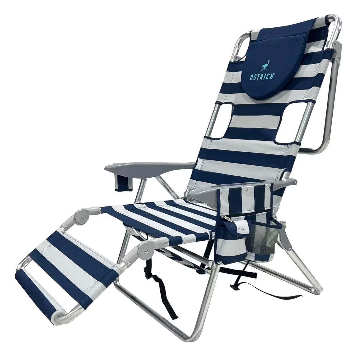 Deltess Ostrich 3 In 1 Portable Chair with Cooler Bag and Reclining Lounger for Tanning, Camping,... | Target