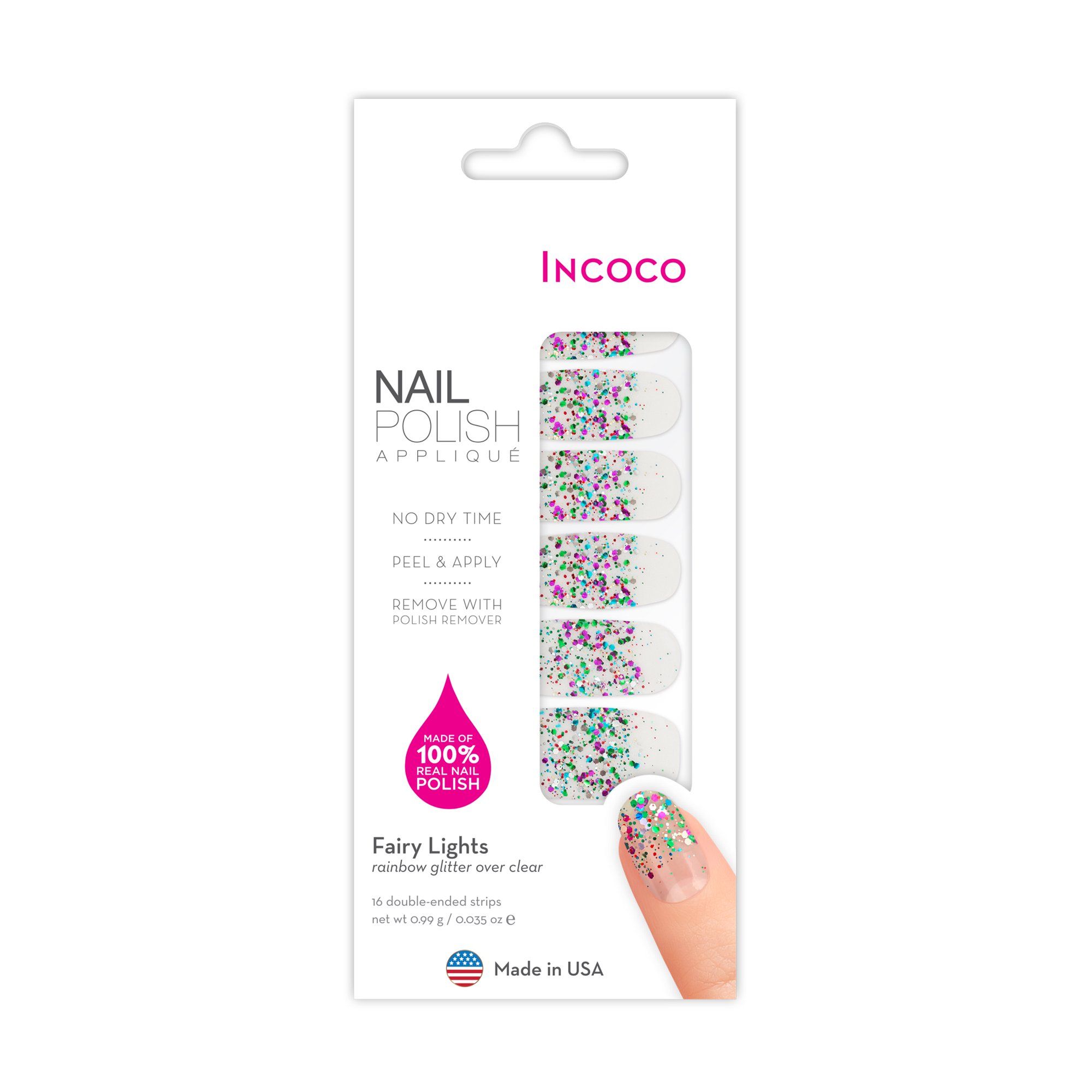 Incoco Nail Polish Applique, Fairy Lights | Walmart (US)