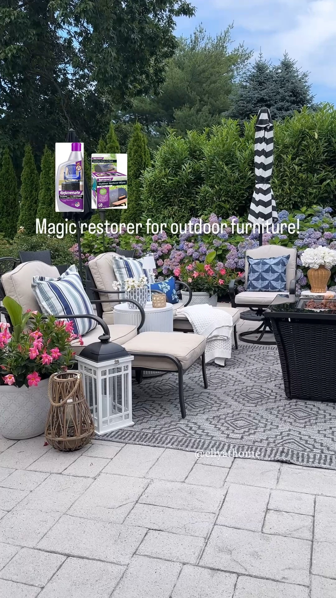 We use this outdoor restorer every season, also use it on our mailbox, outdoor lights +more! Shop fire pit, planters, rug, cooler table, outdoor throw pillows, umbrellas, umbrella stands, accessories. Patio finds, 

#LTKSeasonal #LTKHome #LTKSaleAlert