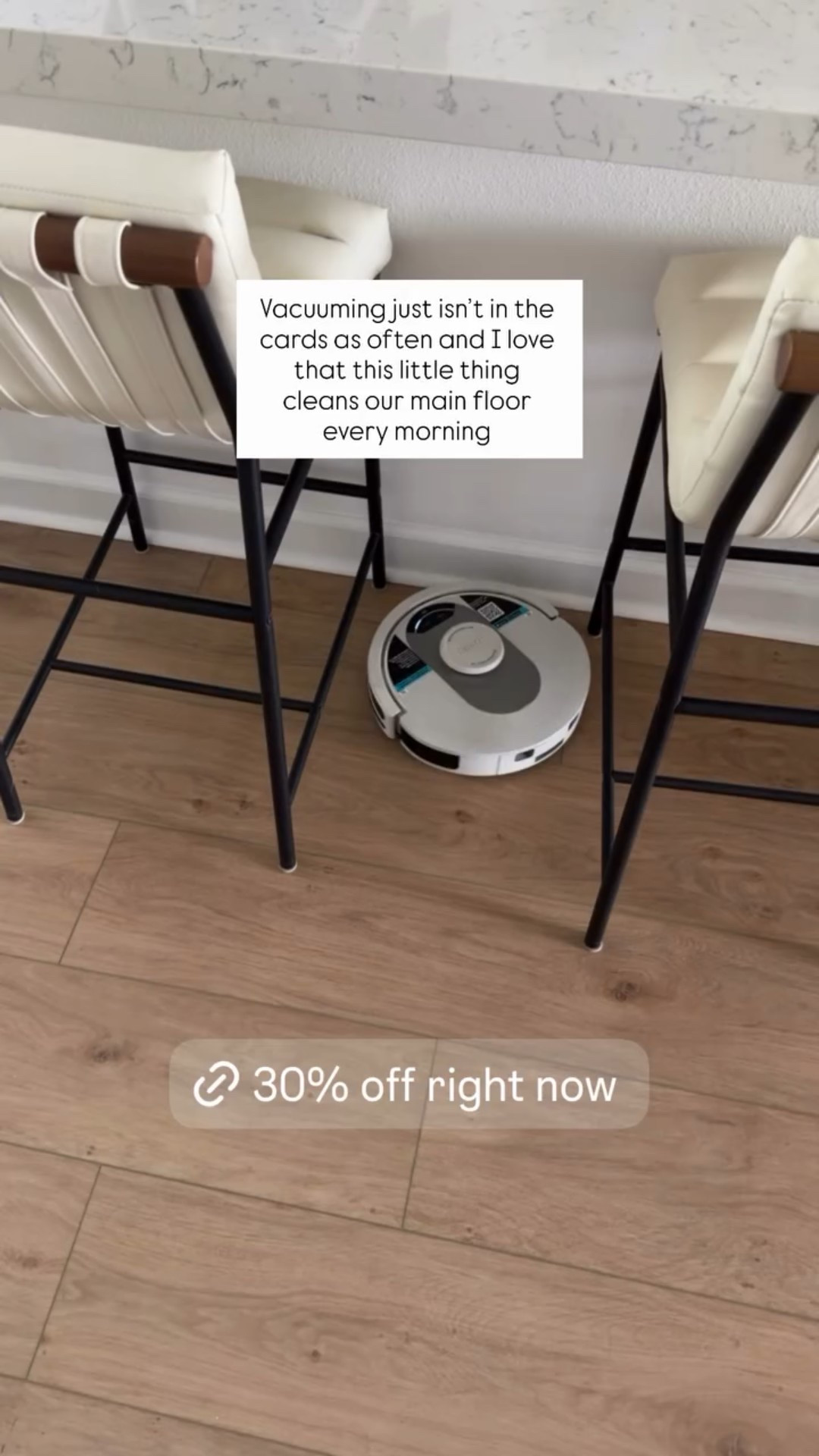 Vacuuming just isn’t in the cards as often and I love that this little thing cleans our main floor every morning. And we only have to empty it every 60 days!! 

Vacuum, robot vacuum, self empty vacuum, Amazon home, cleaning, cleaning hacks, clean home, cleaning essentials, shark vacuum 

#LTKHome #LTKmomlife