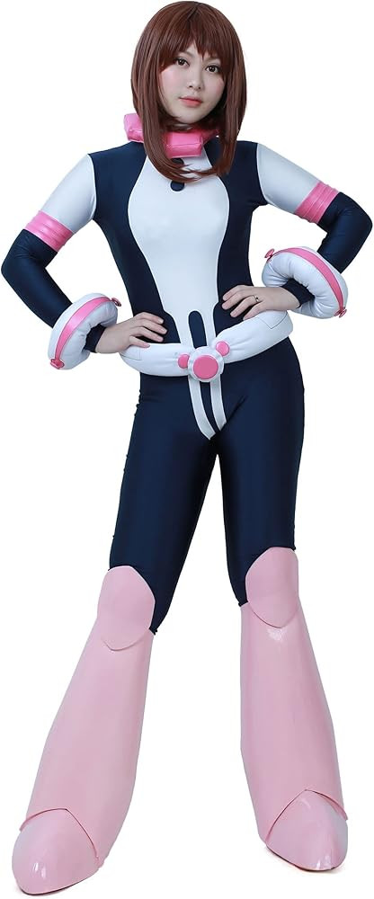 miccostumes Women's Anime Hero Cosplay Suit Costume with Waist Piece and Neckwear | Amazon (US)