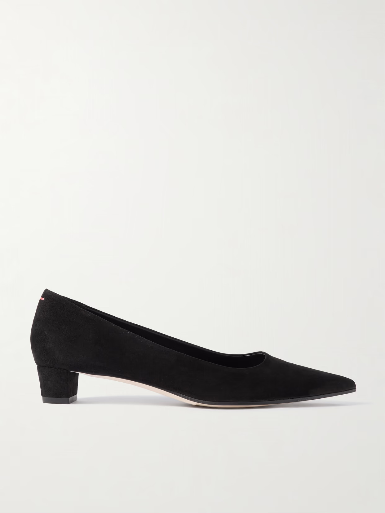 Aeyde - Judi Suede Pumps - Black - IT37 | NET-A-PORTER APAC