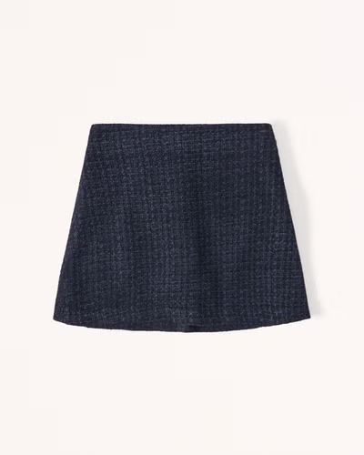 Tweed Mini Skort | Abercrombie & Fitch (US)