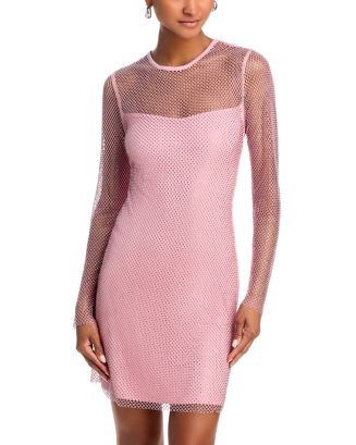 Long Sleeve Crystal Dress - Exclusive | Bloomingdale's (US)