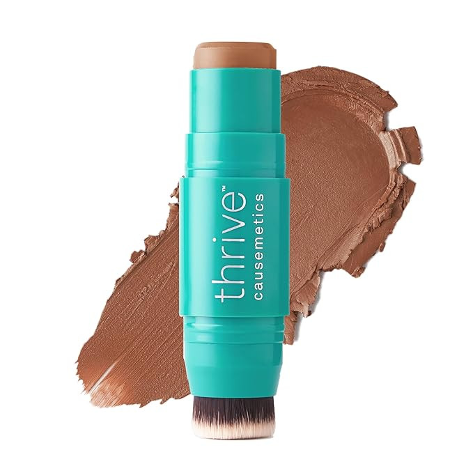 Thrive Causemetics Triple Threat Color Stick: Cream Bronzer & Contour Stick with Vitamin E, Eveni... | Amazon (US)