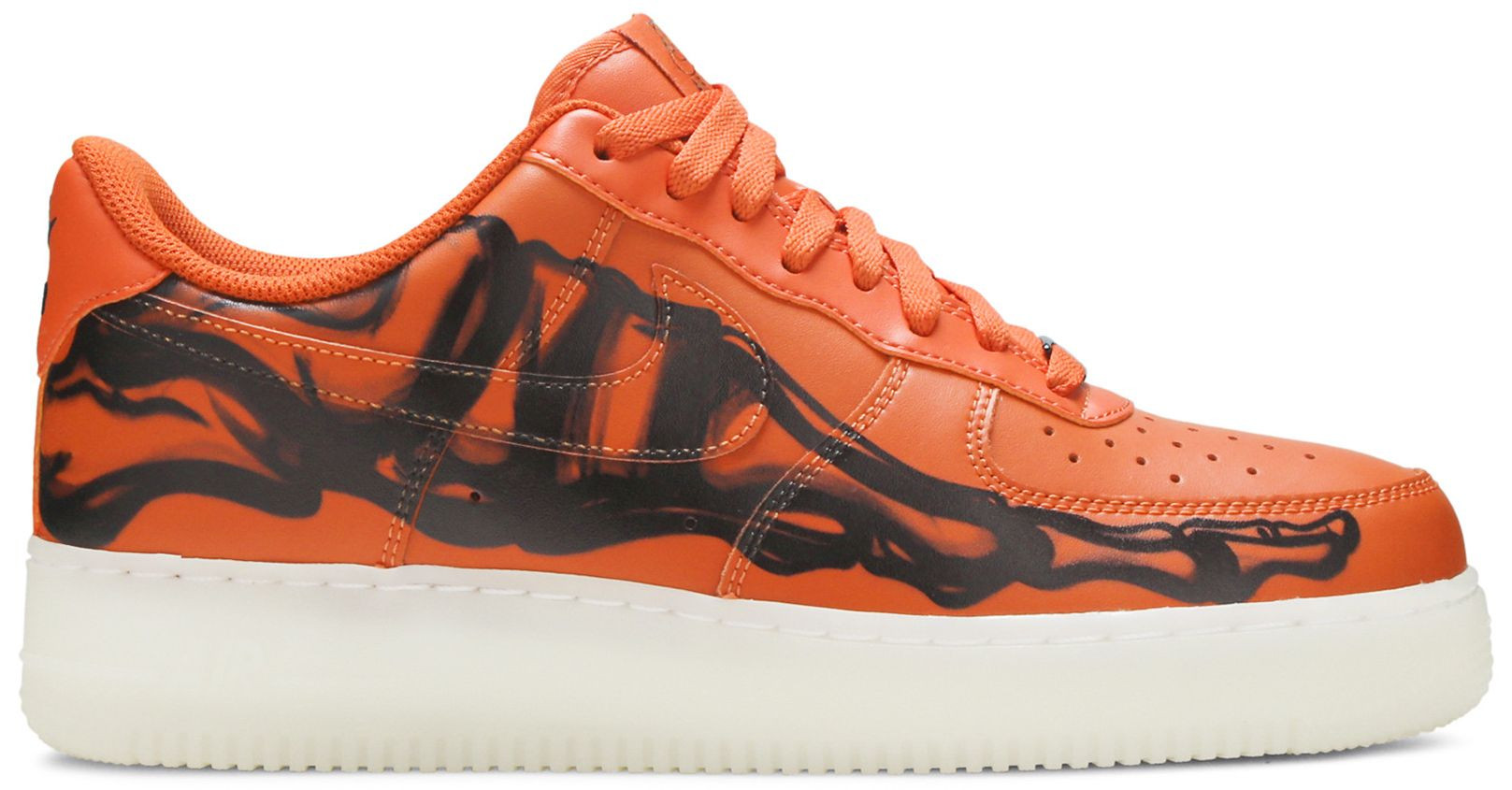 Buy Air Force 1 Low 'Orange Skeleton' - CU8067 800 | GOAT | GOAT