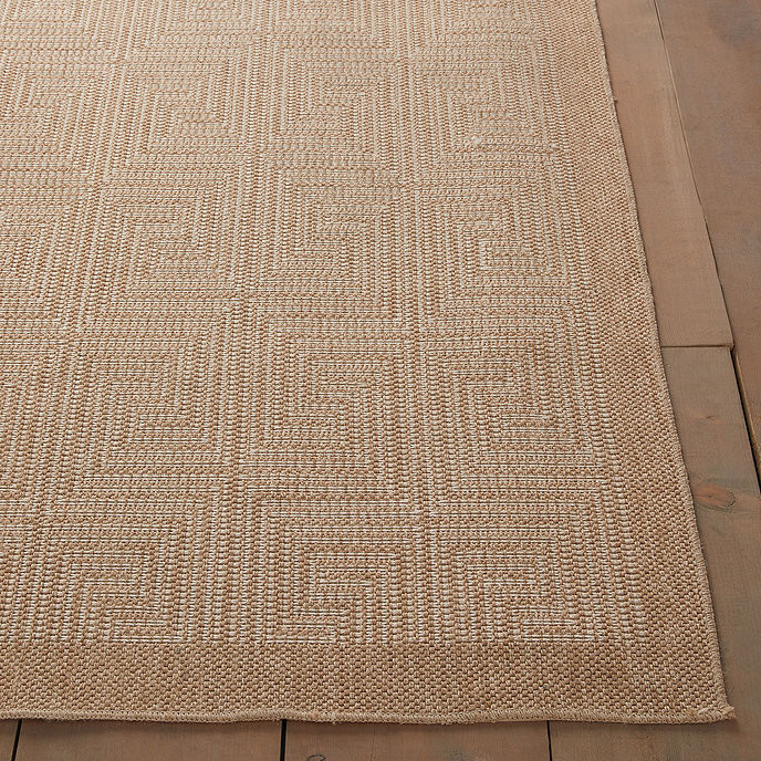 Greek Key Decorative Geometric Indoor Outdoor Rug | Ballard Designs, Inc.