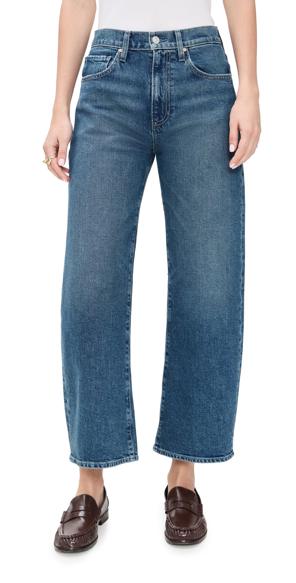 PAIGE Arellia Ankle Jeans Traverse 27 | Shopbop