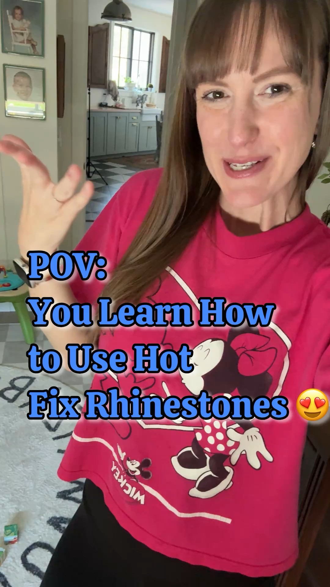 My life is forever changed by hot fix rhinestones! This little tool is the COOLEST thing and so so easy to use right out of the package! Adding rhinestones to all of my @disney shirts and sweatshirts has been so fun (it’s also super relaxing imo!)
Now brb I have more shirts to bedazzle! 😅😍👻


.
.
.
#disneydiy #disneystyle #vintagestyle #girlcrafts #bedazzle @disneyparks @disneystyle @disneystudios

#LTKgrwm #LTKootd #LTKmomlife