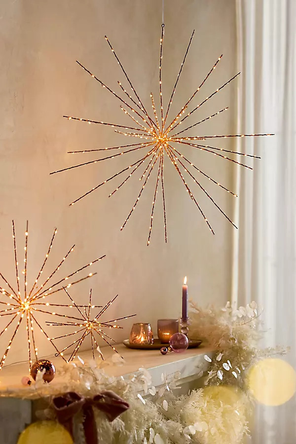 Stargazer Supernova Twinkling Hanging Light | Anthropologie (US)