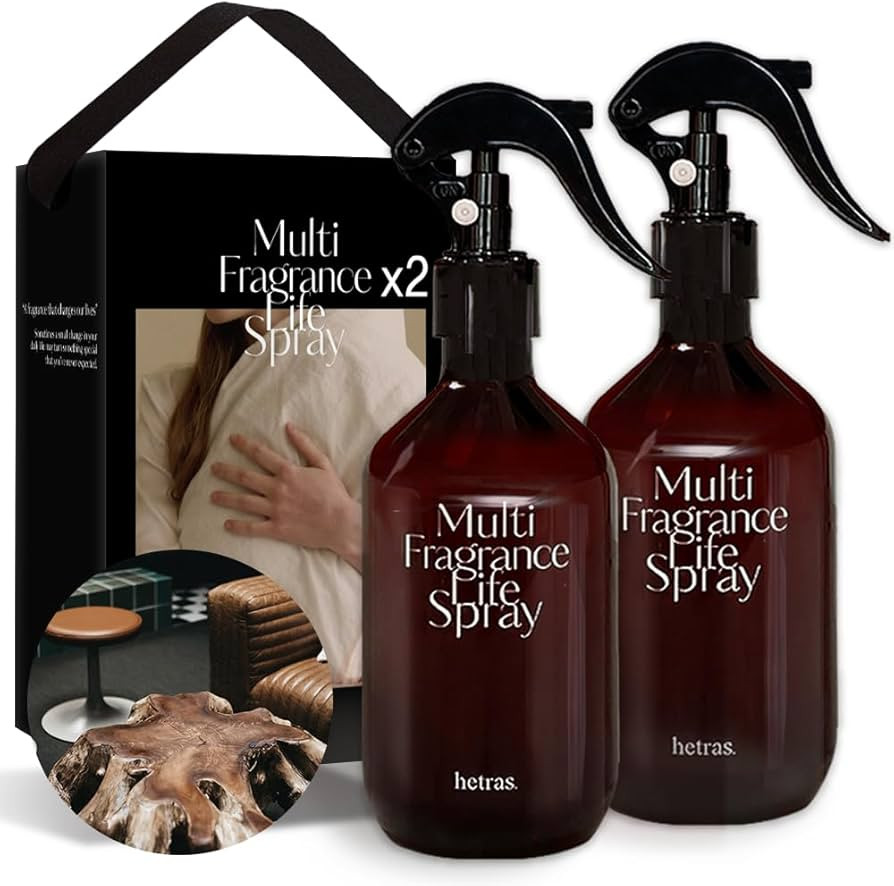 hetras Multi Fragrance Life Spray 10.14 fl oz x 2 Pack | Hotel Wood - Luxurious Forest Scent | No... | Amazon (US)