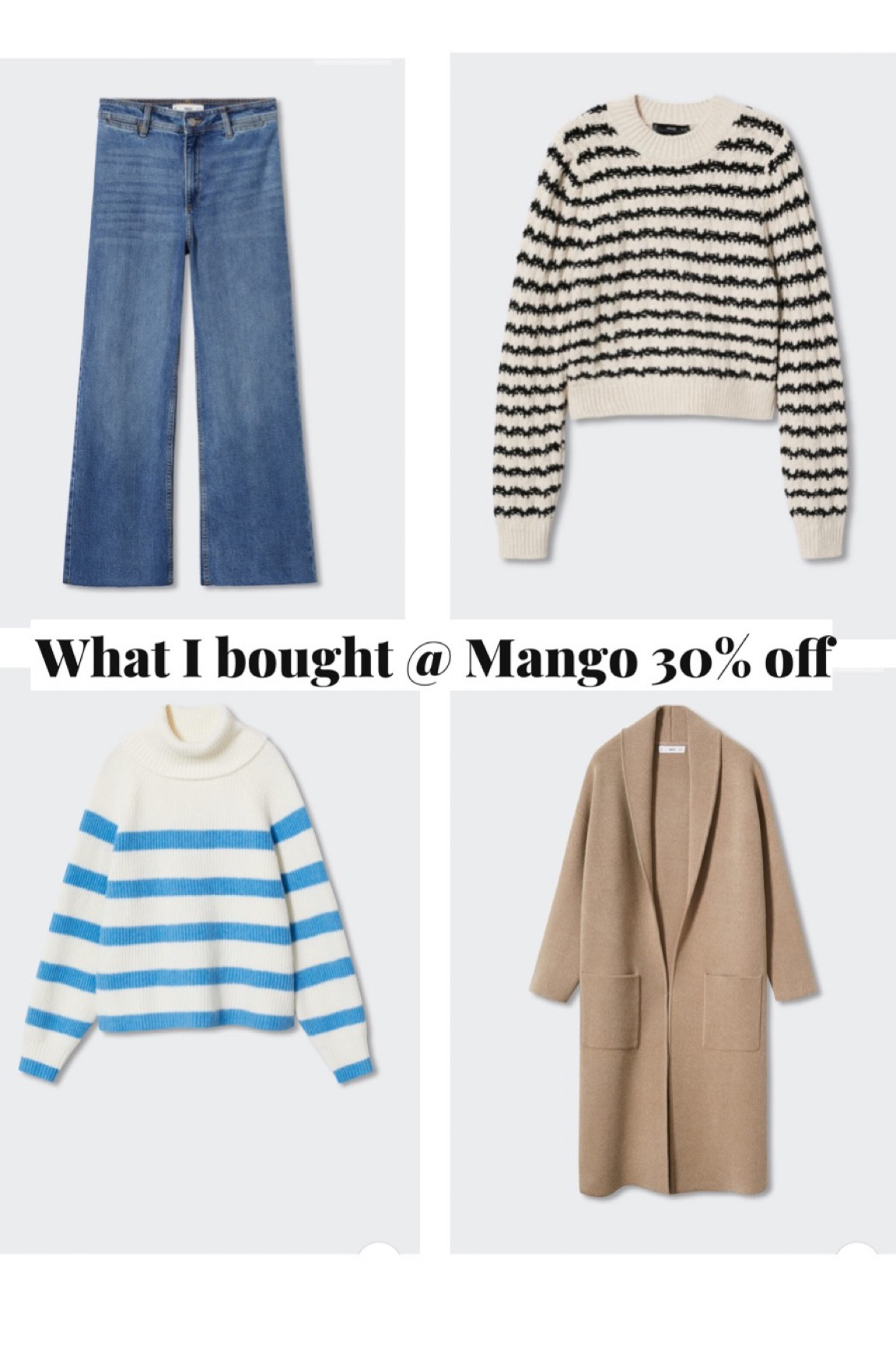 Mango LDW sale - what I bought 

#LTKSeasonal #LTKunder100