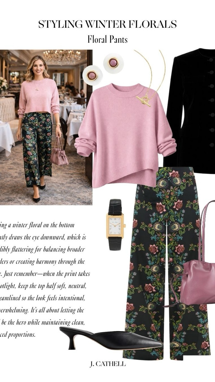 Winter florals, but styled for real life ❄️🌸 This edit is all about balancing soft, feminine prints with cozy layers and polished staples—think florals paired with knits, boots, and structured outerwear for a look that feels fresh all season long. Save this for winter outfit inspiration and tap to shop each floral piece styled in an easy, elevated way.

#LTKStyle #WinterFlorals #FloralOutfits #ColdWeatherStyle #LTKFinds #ChicWinter #EverydayStyle #LayeredLooks #StyleInspo 

 

#LTKdayinmylife #LTKootd #LTKOver40