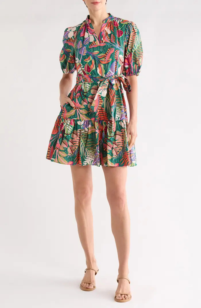 Balloon Sleeve Minidress | Nordstrom Rack