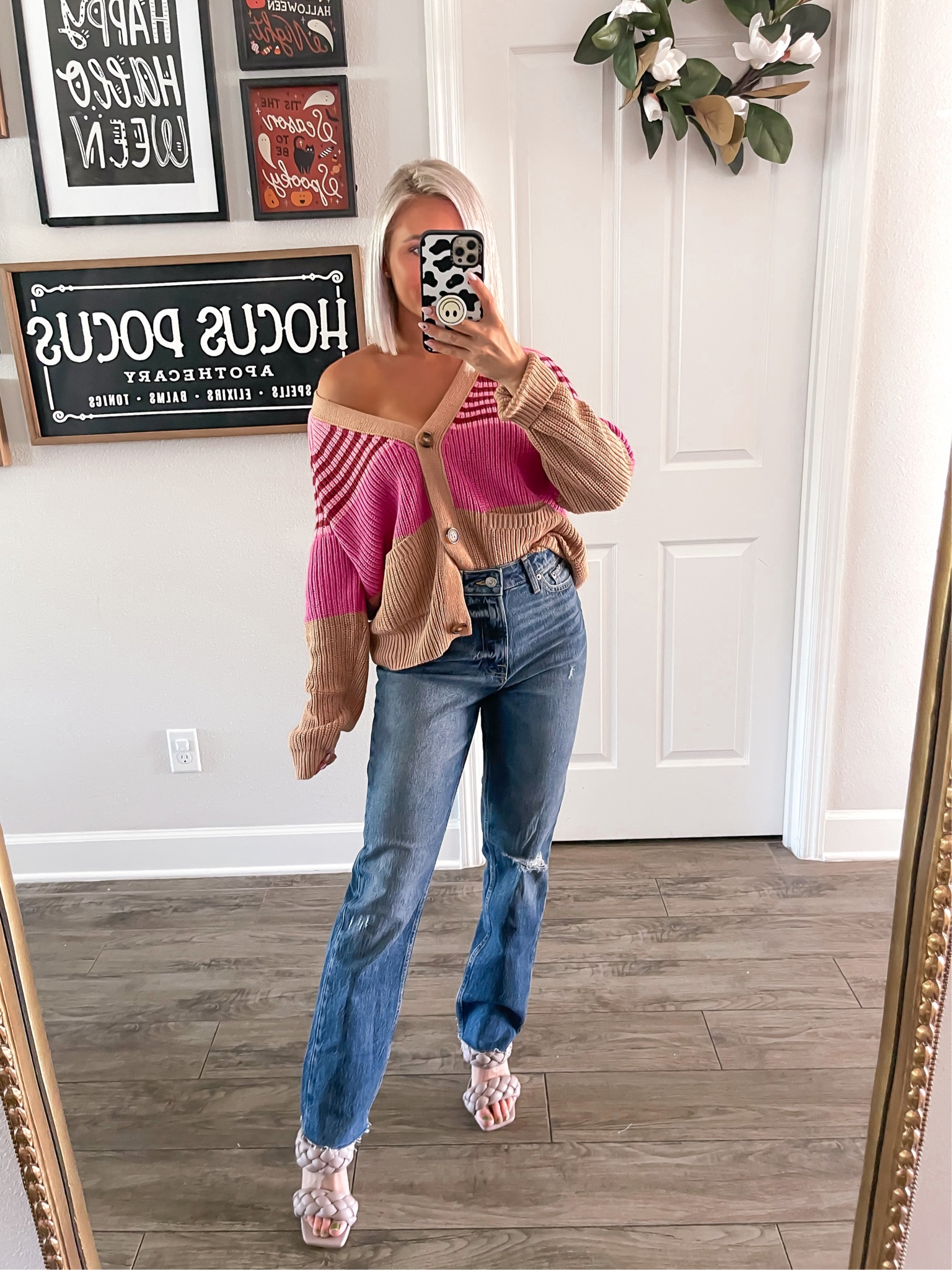 #WalmartFashion fall finds! I gasped when I saw this sweater under $25. Wearing a medium. My jeans are a size 2 and are $35. #fallstyle #walmartpartner #walmart #fallfashion 

#LTKstyletip #LTKunder50 #LTKSeasonal