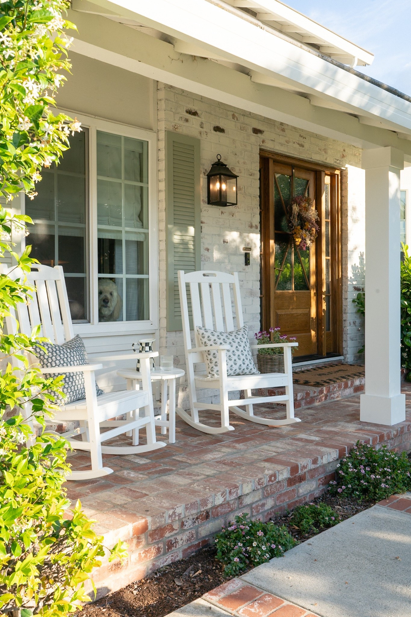 Five years of slow, intentional updates later, our front porch finally feels like the cozy, cottage-inspired space we always dreamed of ✨

#LTKSeasonal #LTKHome