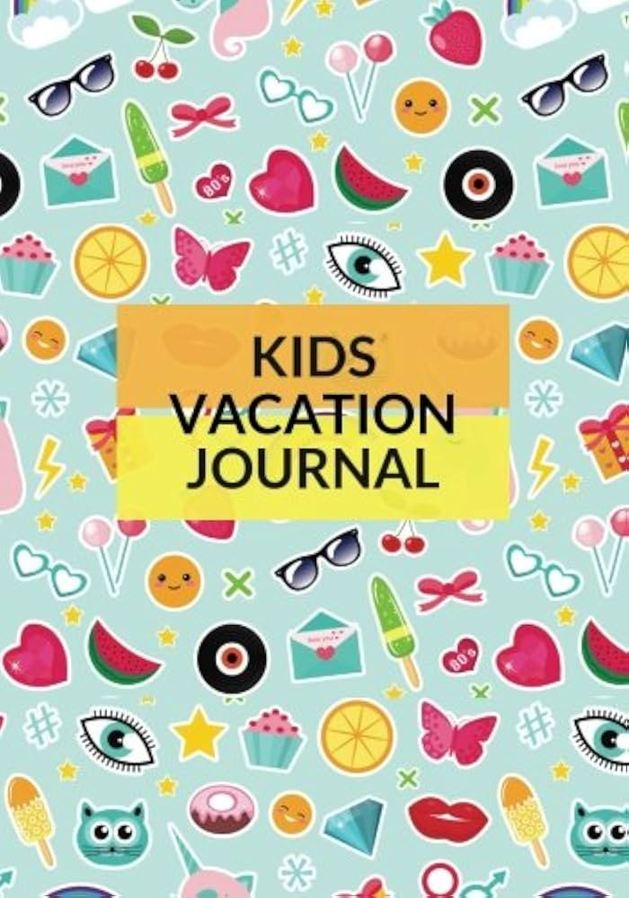 Kids Vacation Journal: Fun Travellers Notebook, Books, Summer Holiday Scrapbook, Spring Break Tra... | Amazon (CA)