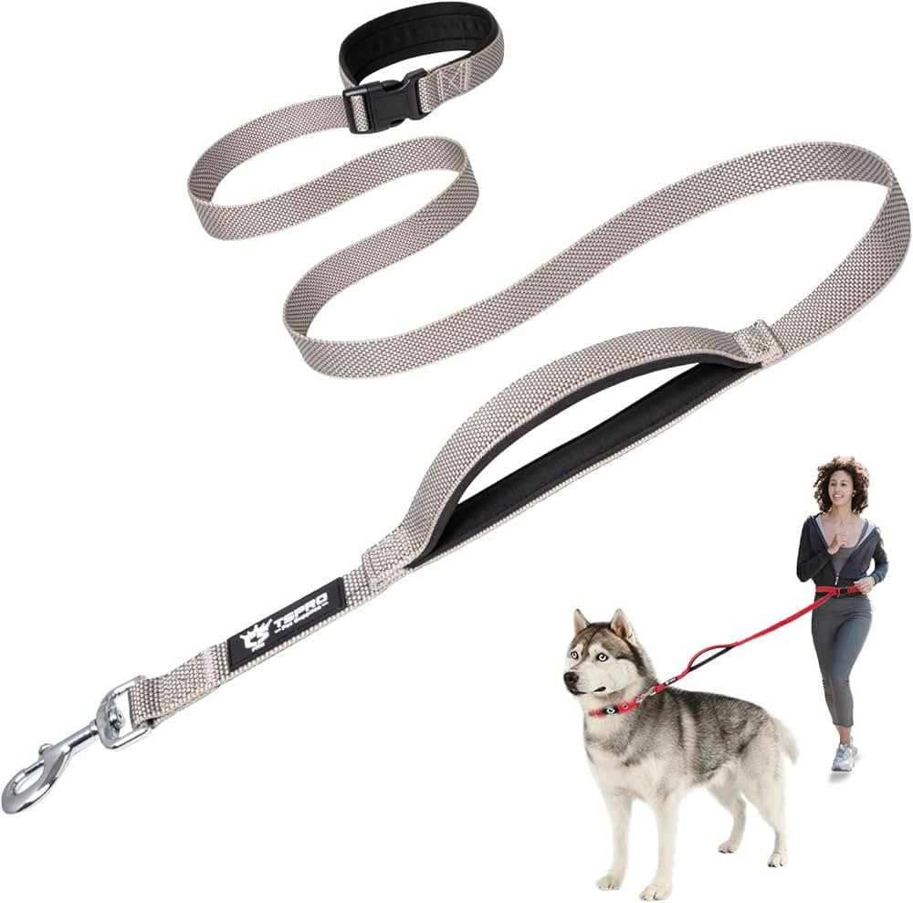 TSPRO Hands Free Dog Leash Adjustable Walking Running Dog Leash with Control Safety Padded Handle... | Amazon (US)