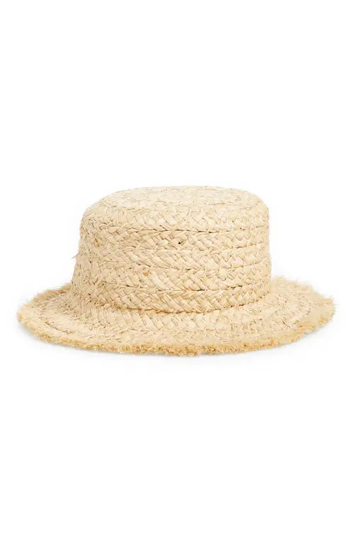 Wyeth Alexis Frayed Straw Hat in Natural at Nordstrom | Nordstrom