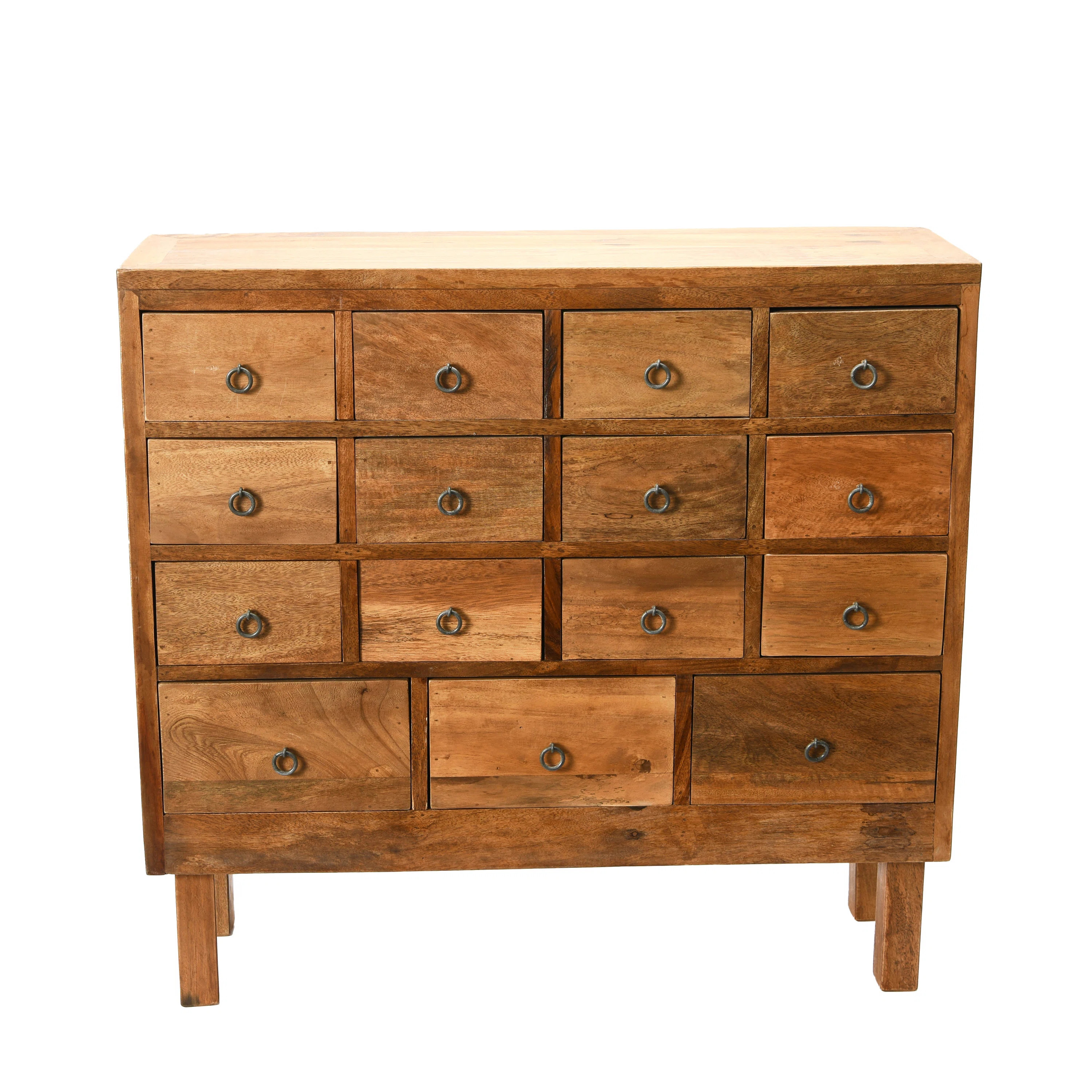 Dragomir Solid Wood Apothecary Chest | Wayfair North America