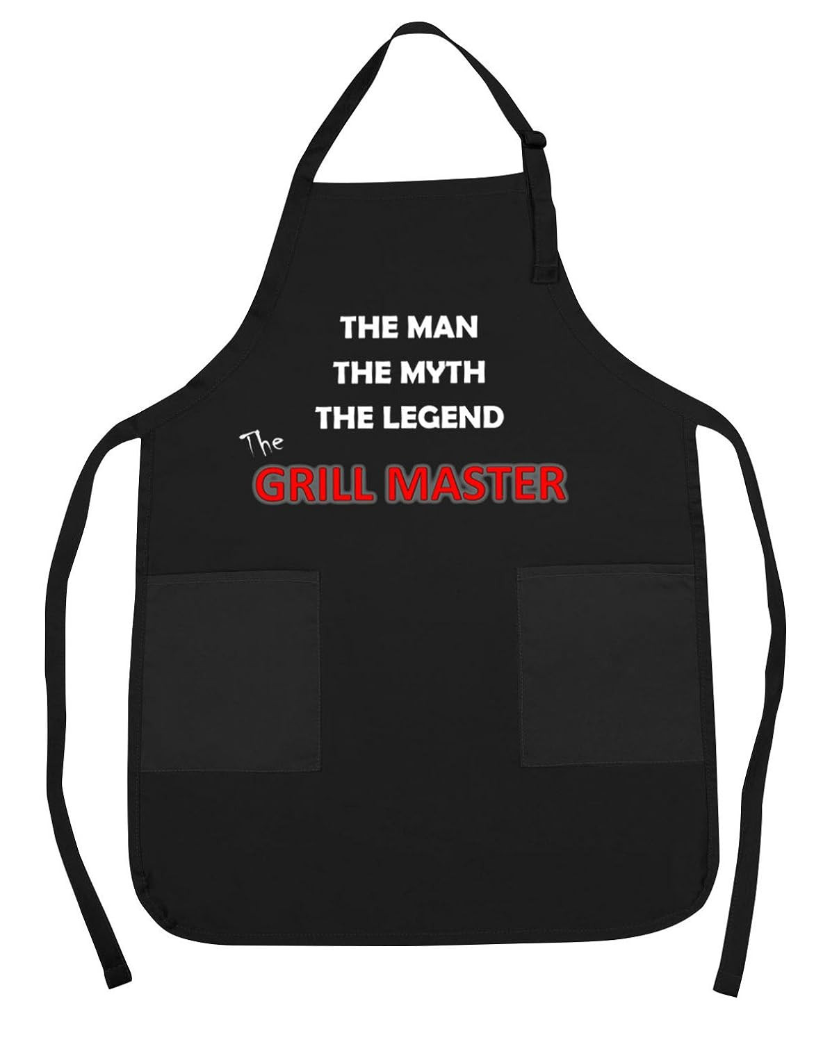 Funny Guy Mugs Grill Master Apron, Black | Amazon (US)
