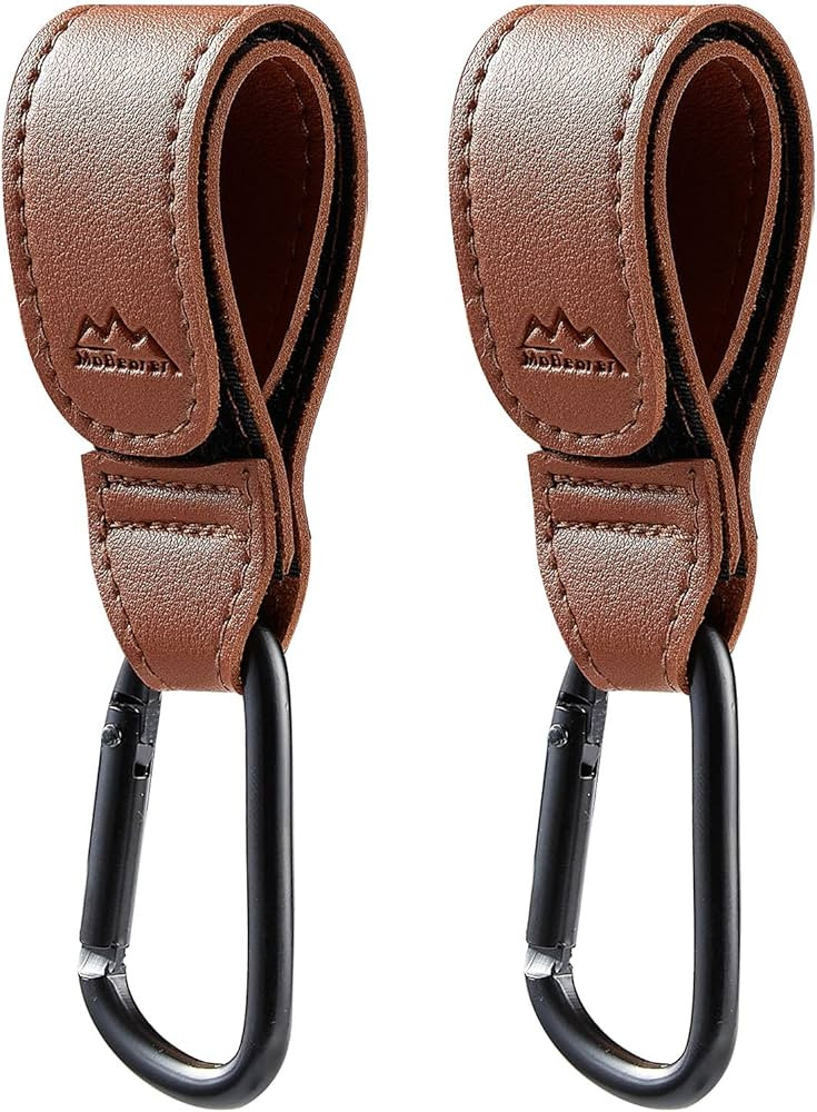 MoBearer Baby Stroller Hooks Bag Hooks for Hanging Diaper Bags Multipurpose Hooks for Grocery Sho... | Amazon (US)