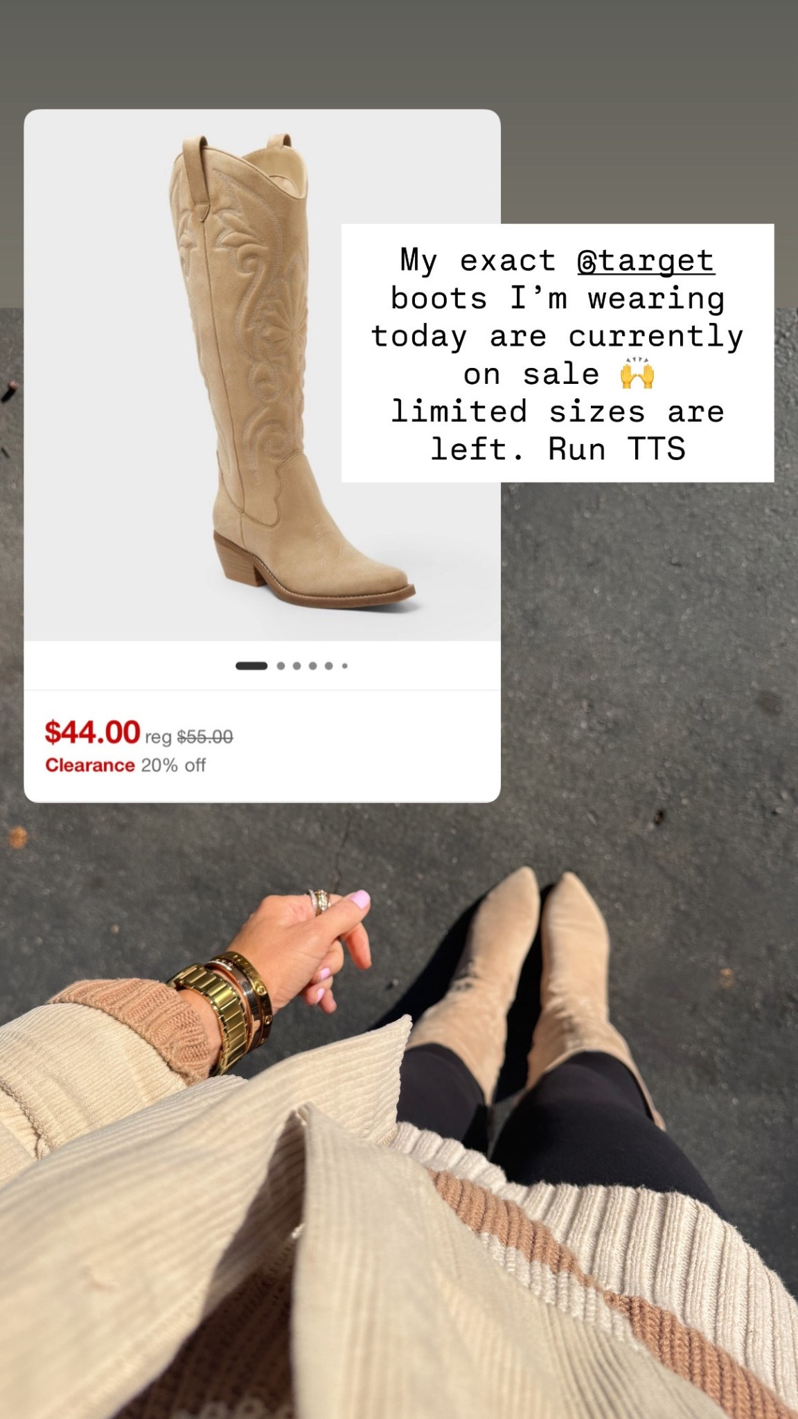 I love these boots to wear year round! The tan makes them versatile for the spring! 

#LTKSaleAlert #LTKootd #LTKSeasonal