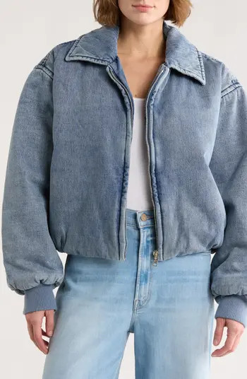 Good American Denim Bomber Jacket | Nordstromrack | Nordstrom Rack