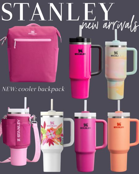 Stanley new cups and cooler backpack 

#LTKfindsunder100 #LTKSeasonal #LTKfindsunder50