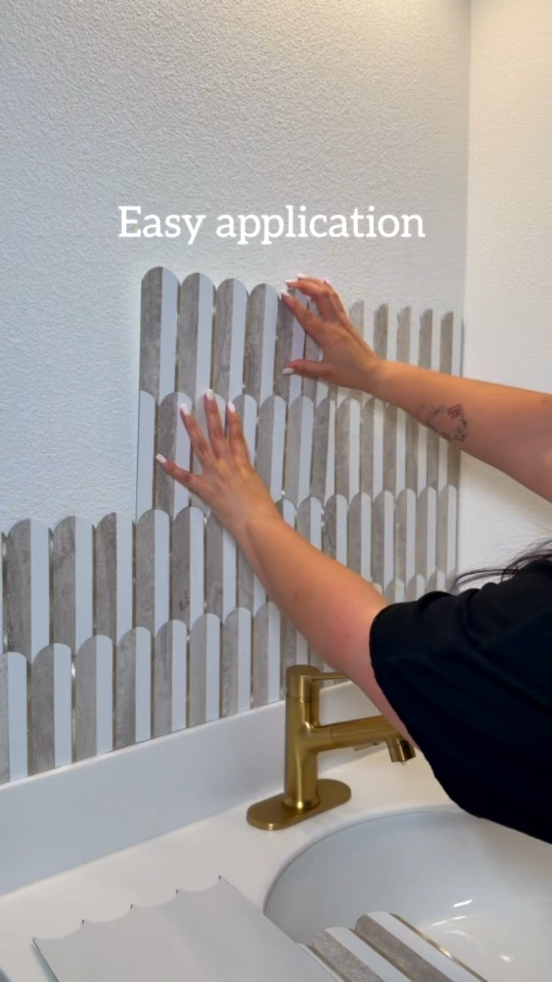 A luxe backsplash diy that looks like real tile! 🫶😌



Home decor | easy DIY home projects | curated home | interior decor | home remodel | makeover | styled home | refresh | fluted wall panels | bedroom | kitchen | living room | bathroom | custom home decor | accent wall panels | wall art

#LTKHome