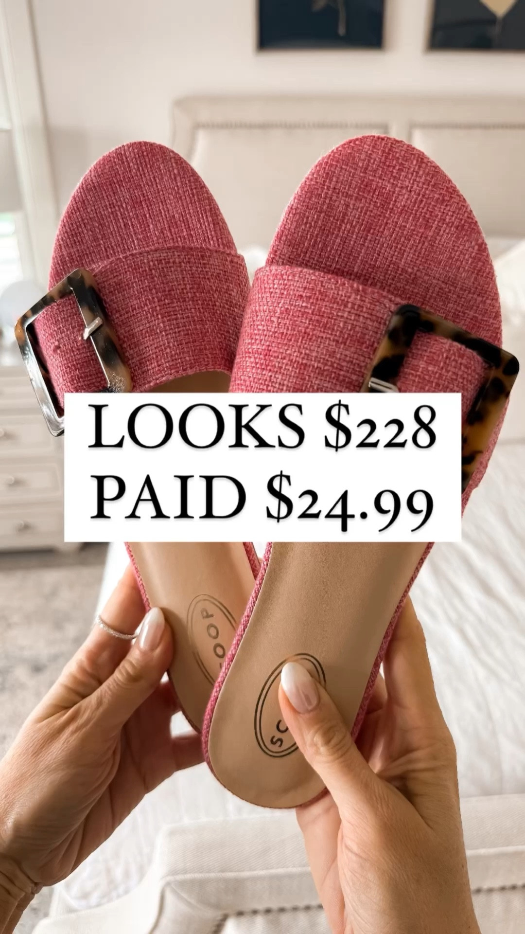 These VIRAL sandals that thousands of you have bought with me are now on sale for $24.99 & I have them in 4 colors! They go with EVERYTHING. Shorts, skirts, coverups, jeans, dresses...these are the perfect summer staple!

Slides run true to size so order your normal size! The band is adjustable to the width of your feet.

You do NOT need to spend a lot of money to look and feel INCREDIBLE!

I’m here to help the budget conscious get the luxury lifestyle.

Spring Fashion / Spring Outfit  / Walmart Fashion / Affordable / Budget / Women's Dressy Outfit / Classic Style / Dress Outfit / Date Night / Elevated Style / Dress Up or Down / Summer Outfit / Casual / Travel / Beachwear

#LTKfindsunder50 #LTKshoecrush #LTKsalealert