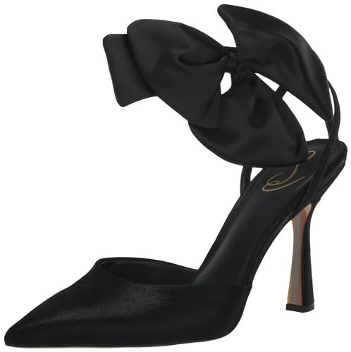 Sam Edelman Women's Halie Pump, Black Suede, 9.5 | Amazon (US)