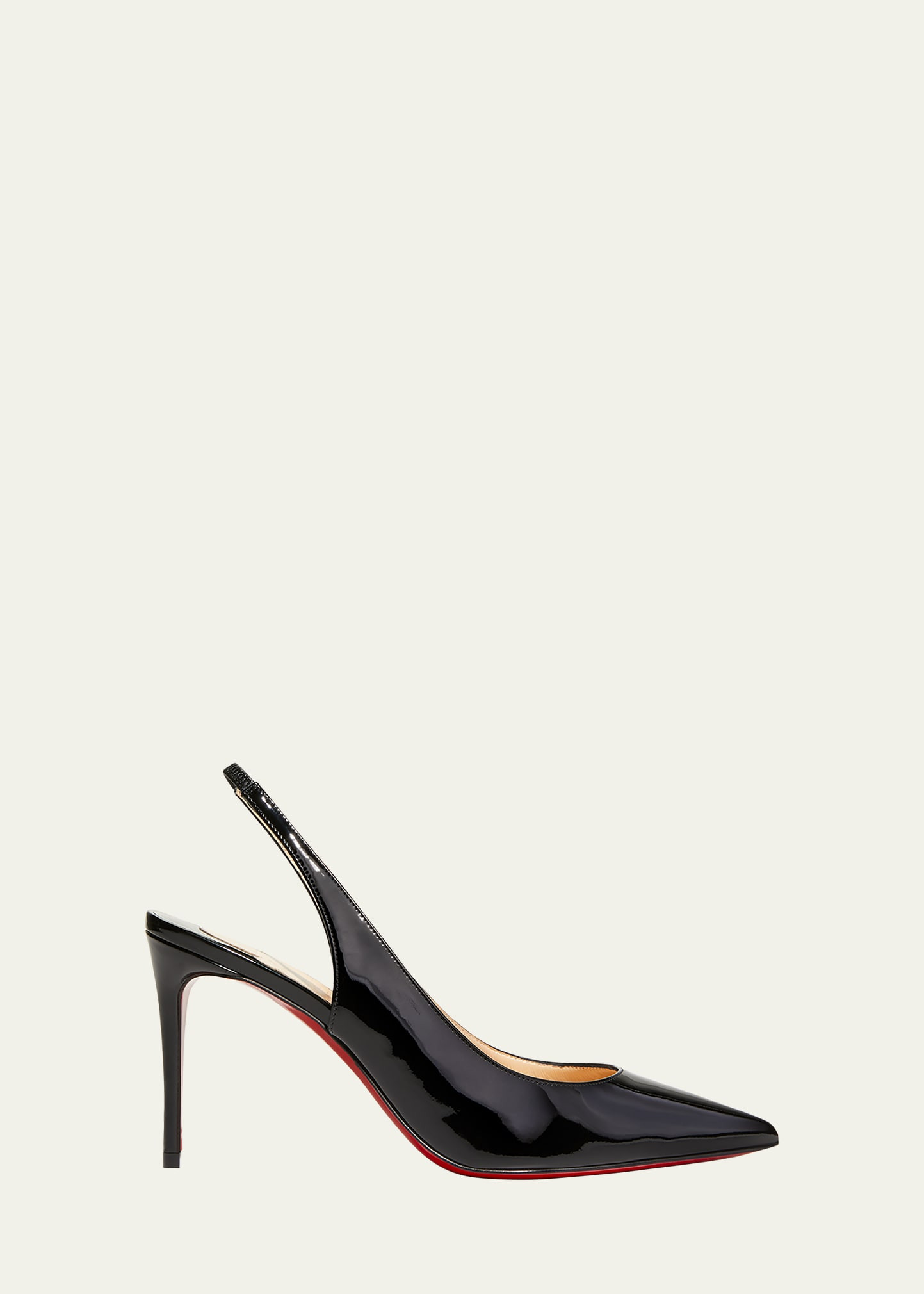Christian Louboutin Kate Sling Patent Calfskin Red Sole Pumps | Bergdorf Goodman