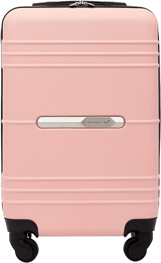 Travelers Club 22" Richmond Spinner Carry-On Luggage, Rose Gold | Amazon (US)