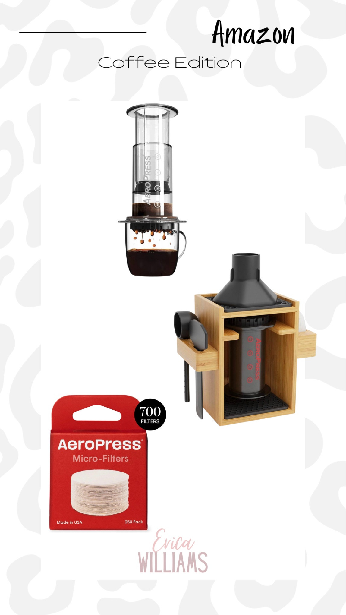 Coffee products
Amazon products
Coffee press

#LTKhome #LTKtravel #LTKGiftGuide