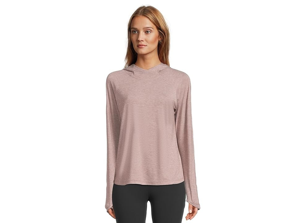 Free Fly Elevate Hoodie Women's Sweater Heather Fig : XS, Nylon | Zappos