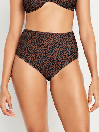 High-Waisted French-Cut Bikini Swim Bottoms | Old Navy (US)