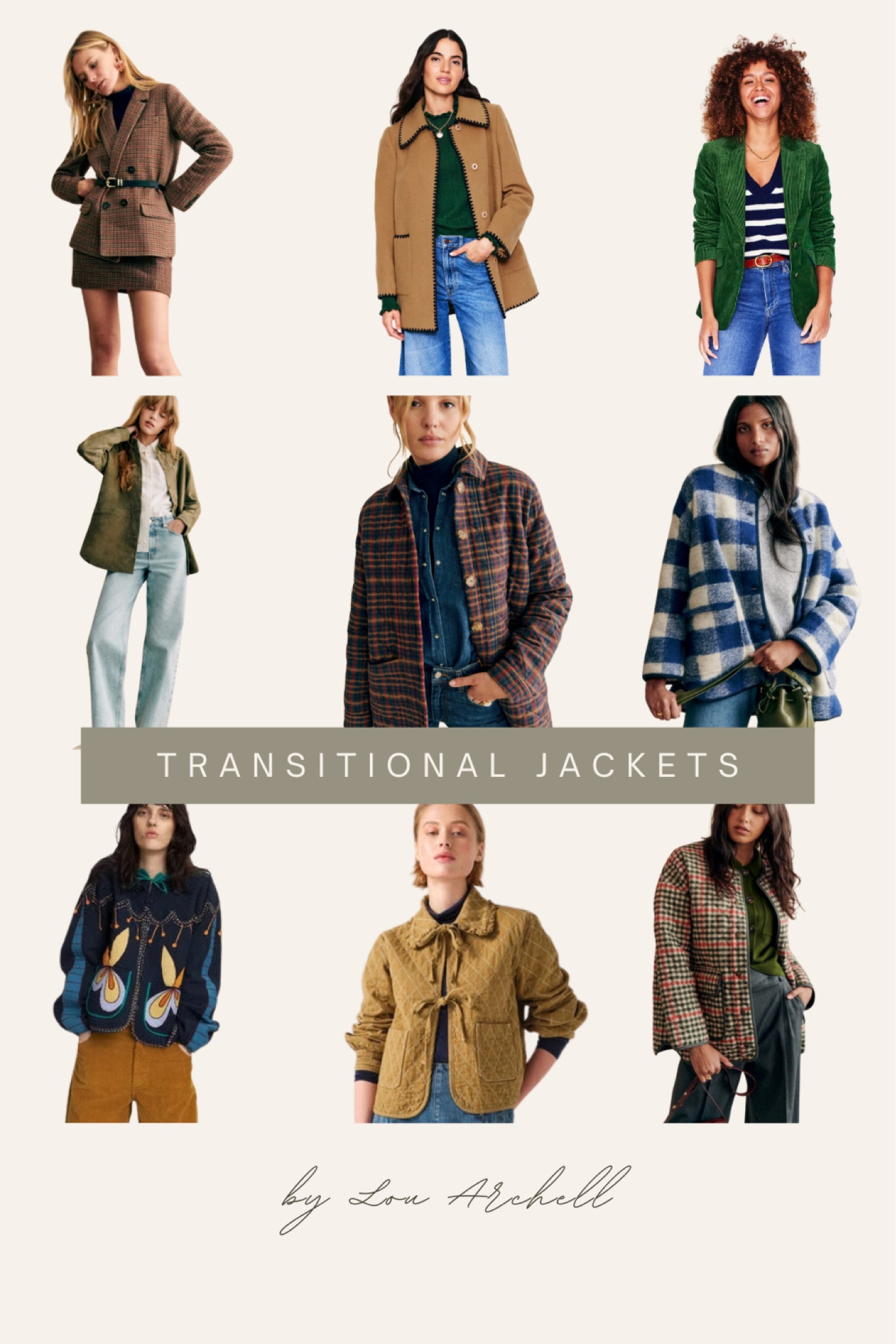 Transitional jackets to wear when it’s a bit chilly but not so cold.



#LTKover50style #LTKuk #LTKautumn