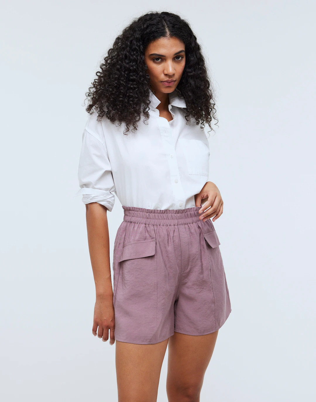 Pull-On Cargo Shorts in Softdrape | Madewell