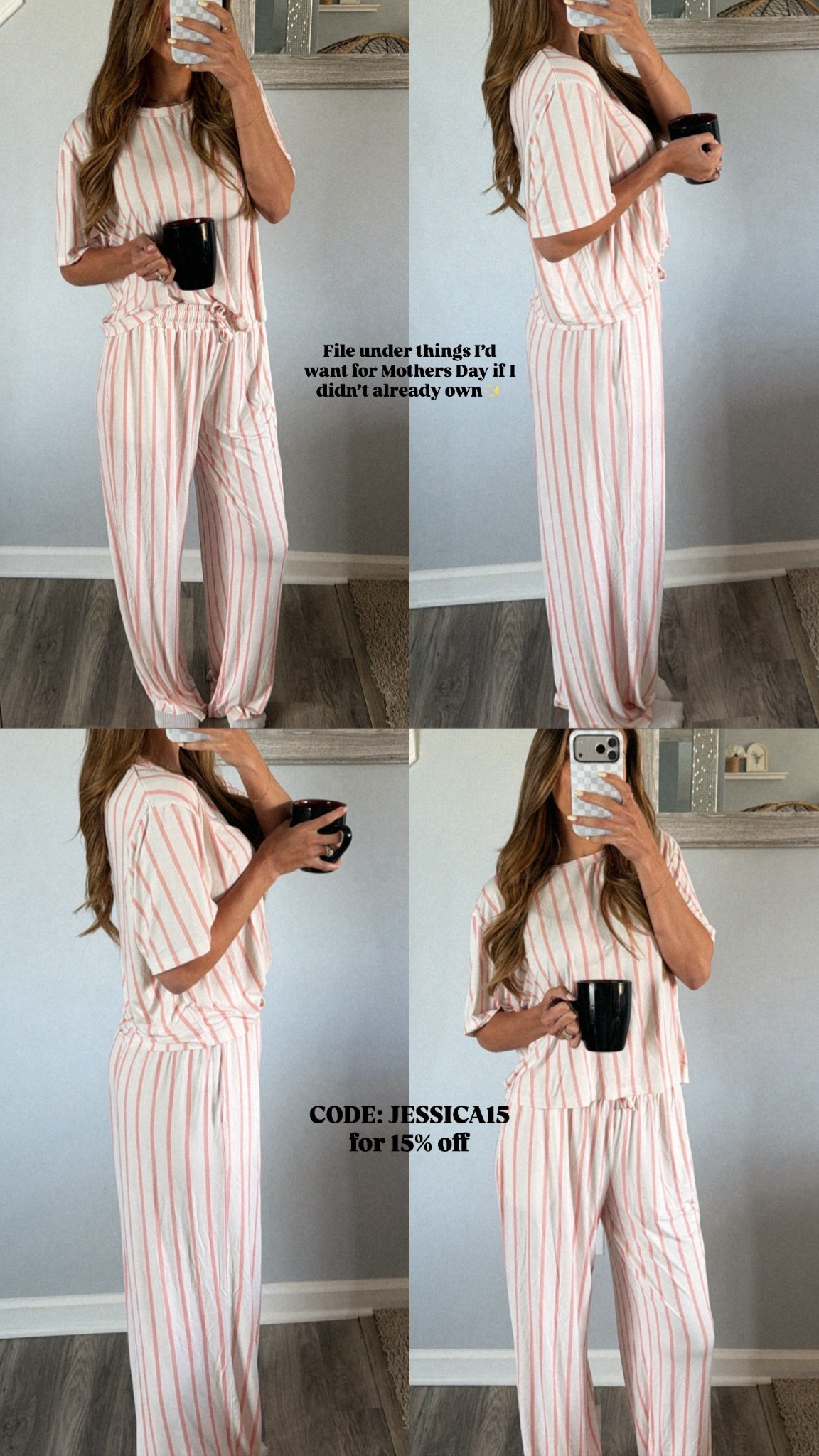 What I would want for Mothers Day if I didn’t already own! The softest pajamas you will ever wear! Code JESSICA15 for 15% off ✨💕 

#LTKMothersDay #LTKmorningroutine #LTKmomlife