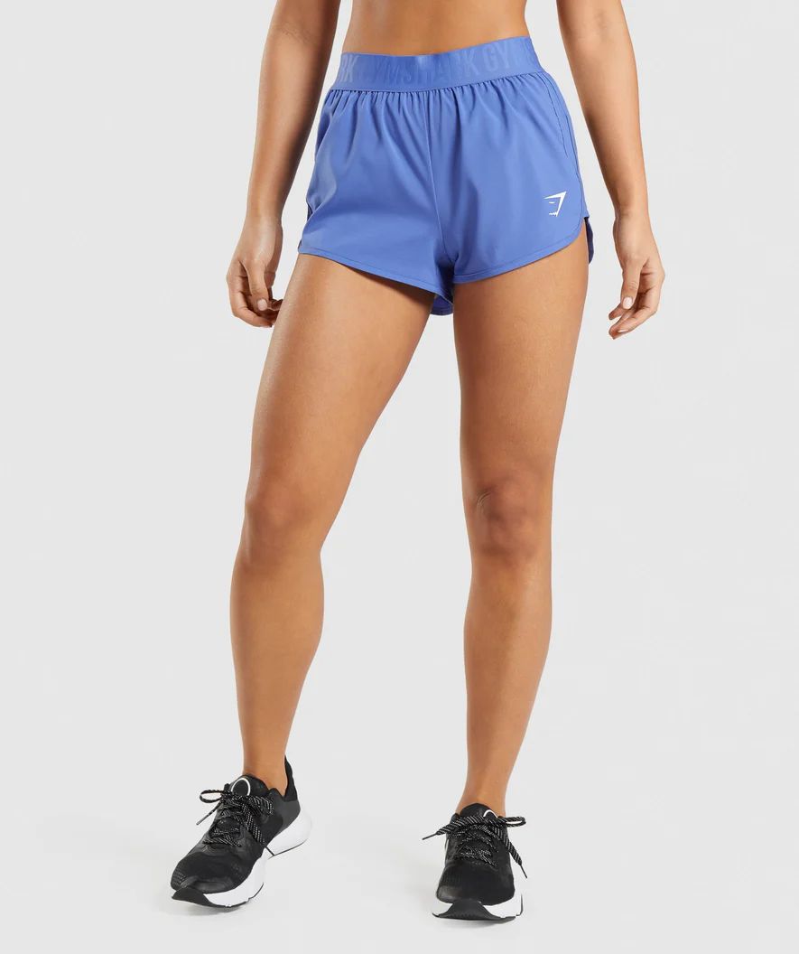 Gymshark Training Loose Fit Shorts - Court Blue | Gymshark (Global)